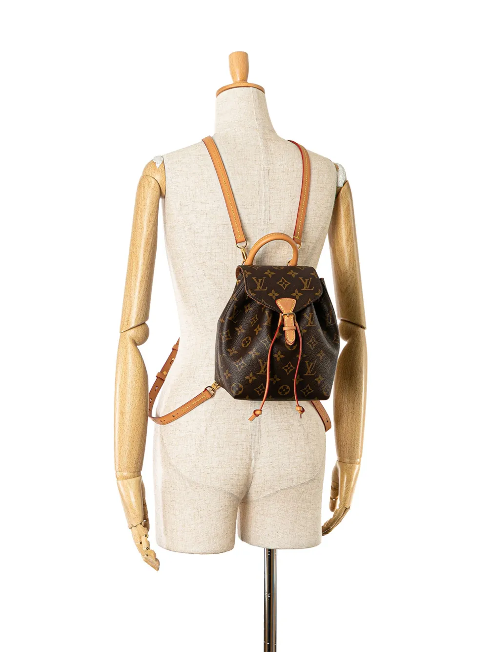 Affordable Louis Vuitton Pre-Owned 2020 Monogram Montsouris BB backpack WOMEN