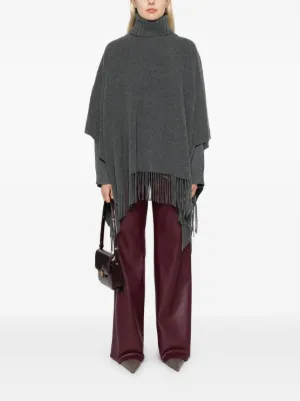 JNBY Scarf-neck Wool-blend Cape