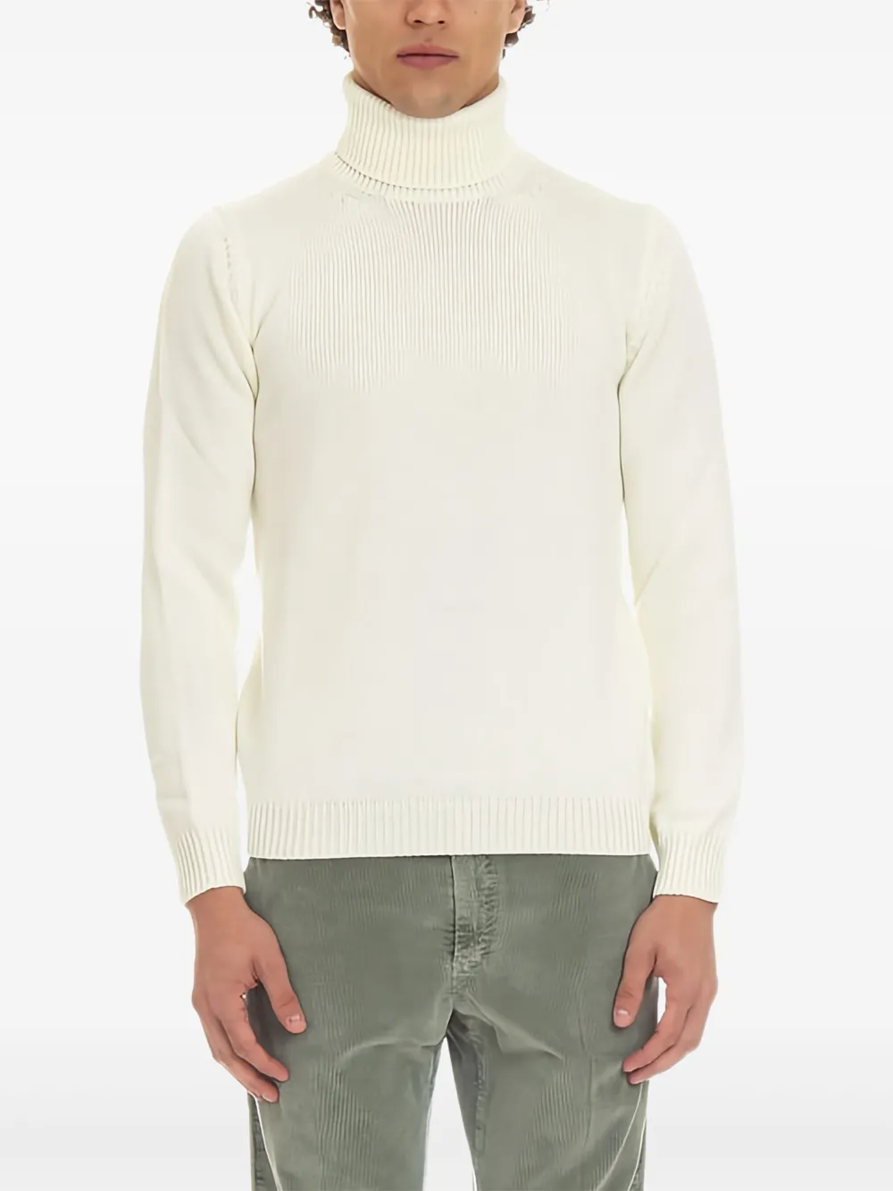 Roberto Collina roll-neck sweater | White | Image 1