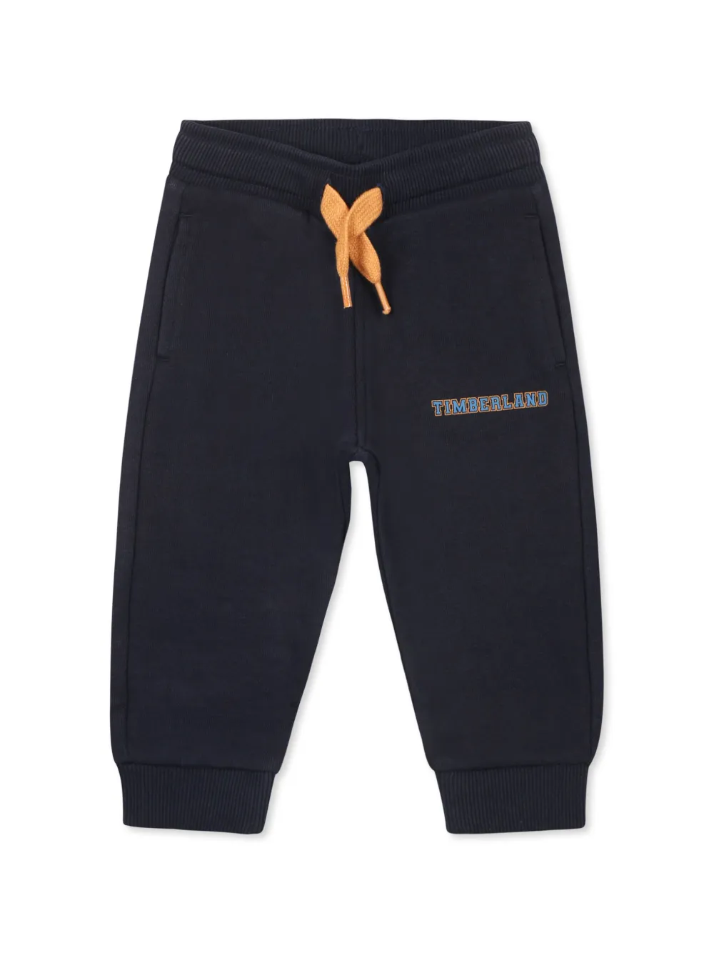 Timberland Kids Elastische trainingsbroek met trekkoord Blauw