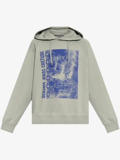 Versace Jeans Couture Swan logo hoodie