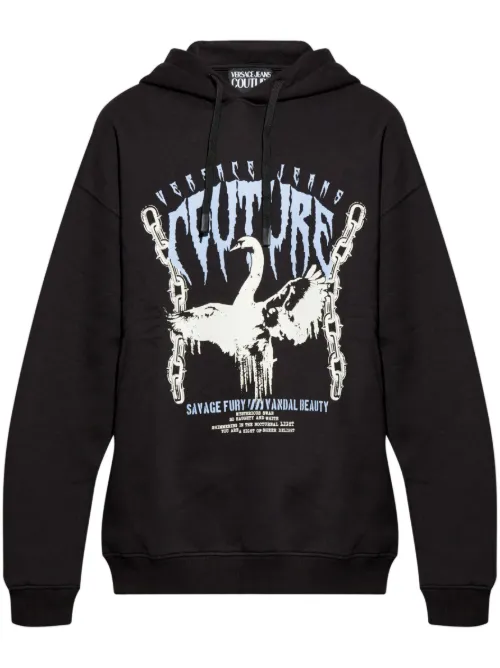 Sweat à imprimé graphique - Versace Jeans Couture - Modalova