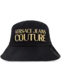 Versace Jeans Couture logo-lettering bucket hat - Black