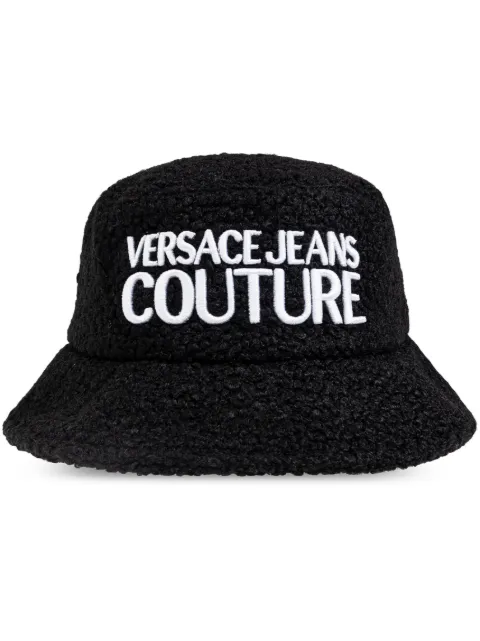 Versace Jeans Couture logo-embroidered bucket hat