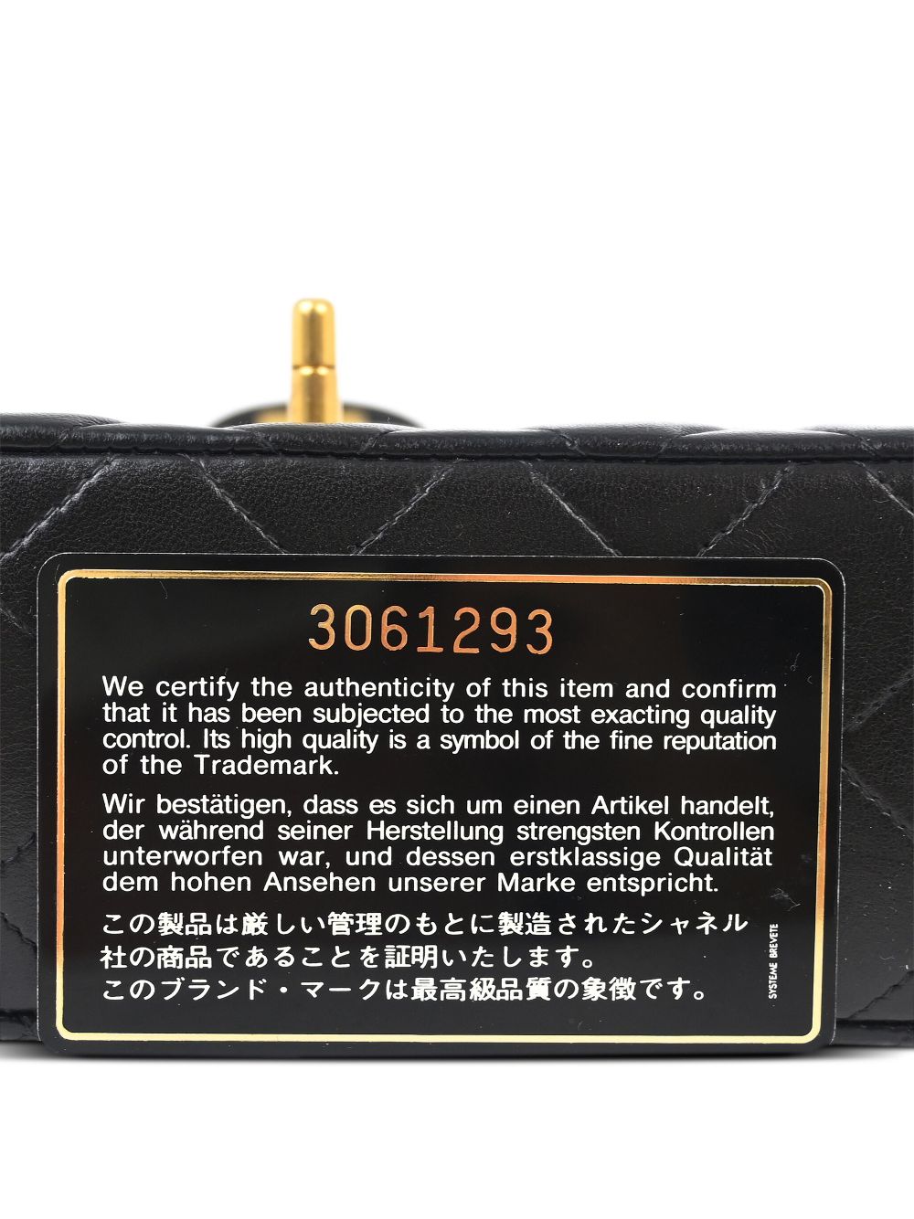 Affordable HOT SALE CHANEL 1995 mini square Classic Flap shoulder bag Women