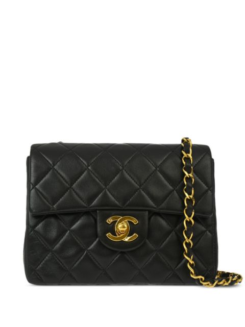 HOT SALE CHANEL 1995 mini square Classic Flap shoulder bag Women