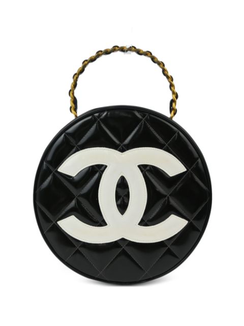 HOT SALE CHANEL 1995 CC Vanity handbag Women