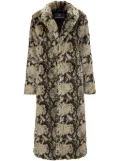 Unreal Fur Madam Grace coat - Neutrals