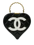 CHANEL Pre-Owned 1995 CC Heart Vanity bag - Black