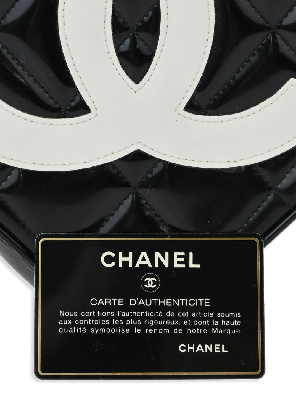 CHANEL 1995 CC heart vanity bag Women