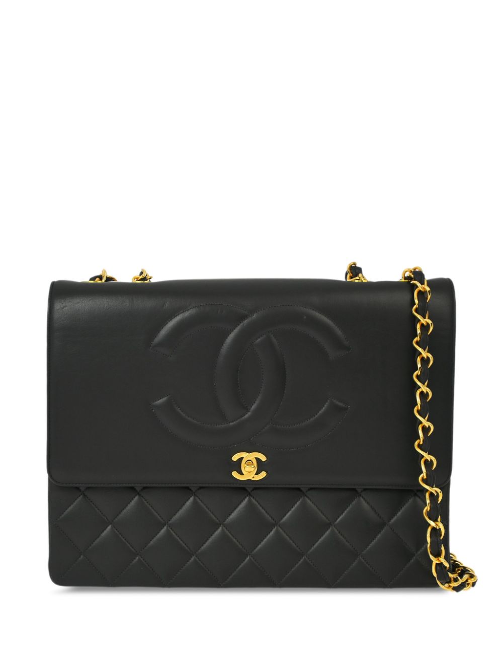 CHANEL 1992 large CC shoulder bag Women