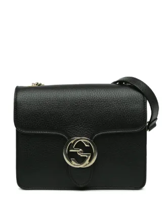 Gucci Pre-Owned 2016-2023 Small Dollar Interlocking G Crossbody 