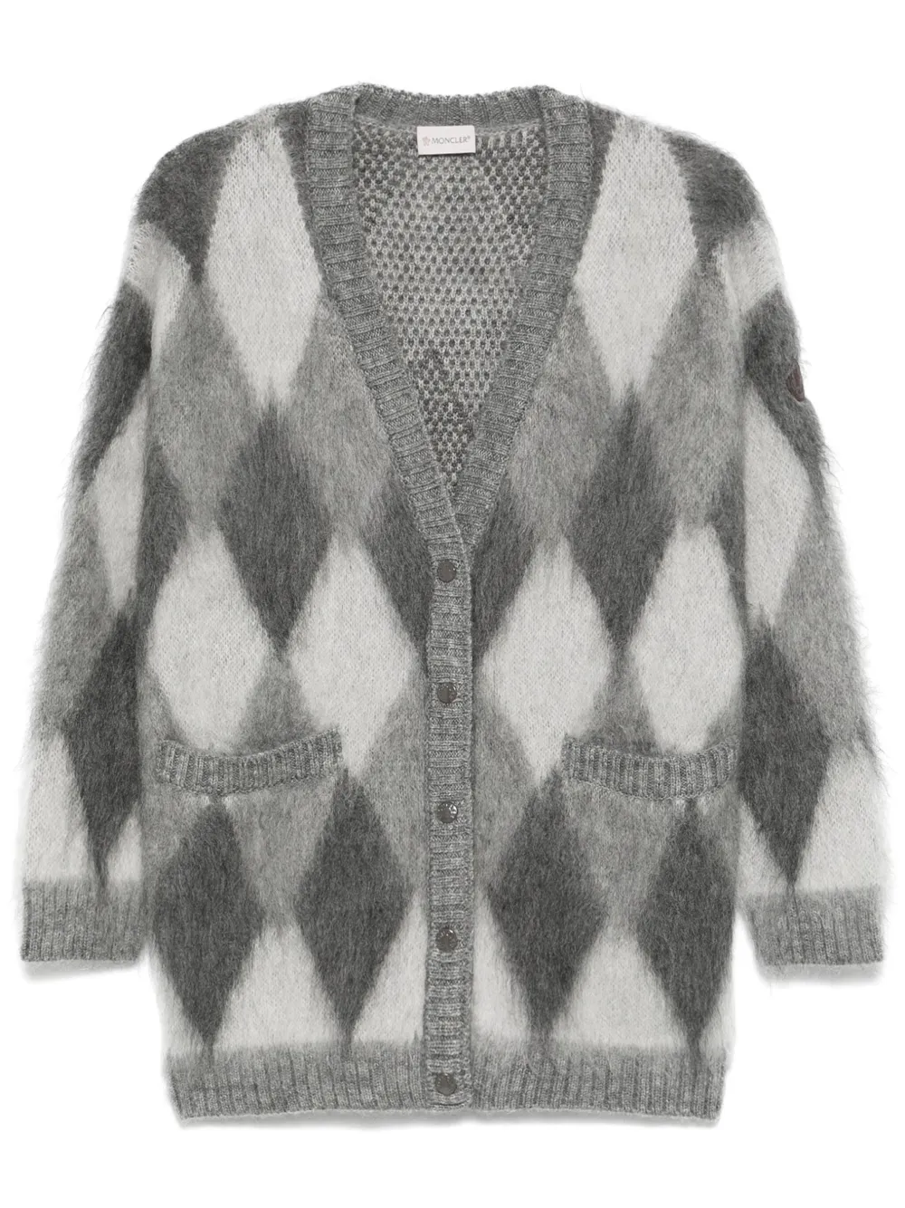 Maje diamond-pattern cardigan Women