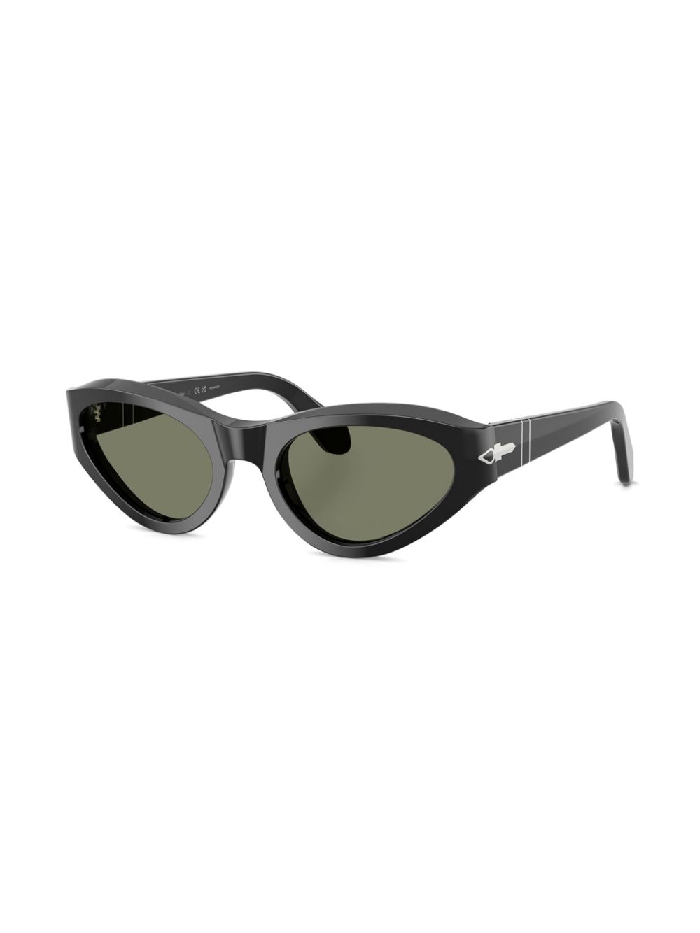 Persol Zonnebril met cat-eye montuur - Zwart