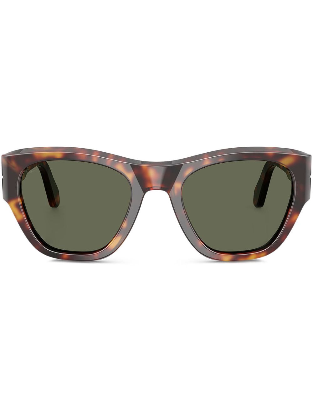 Persol Zonnebril met vierkant montuur Bruin