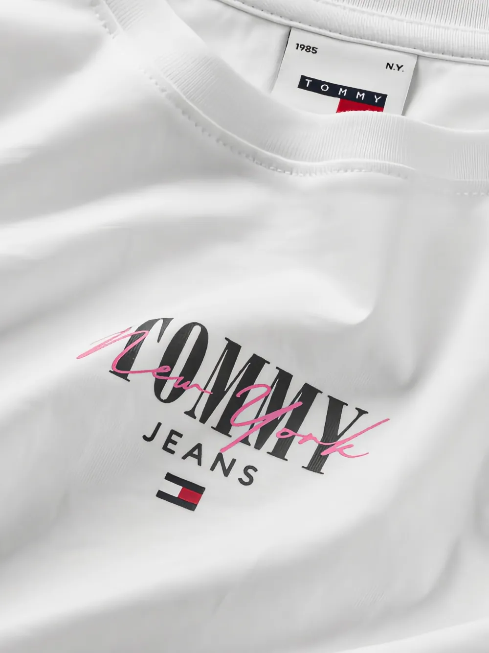  Tommy Jeans Logo Knitwear - White 