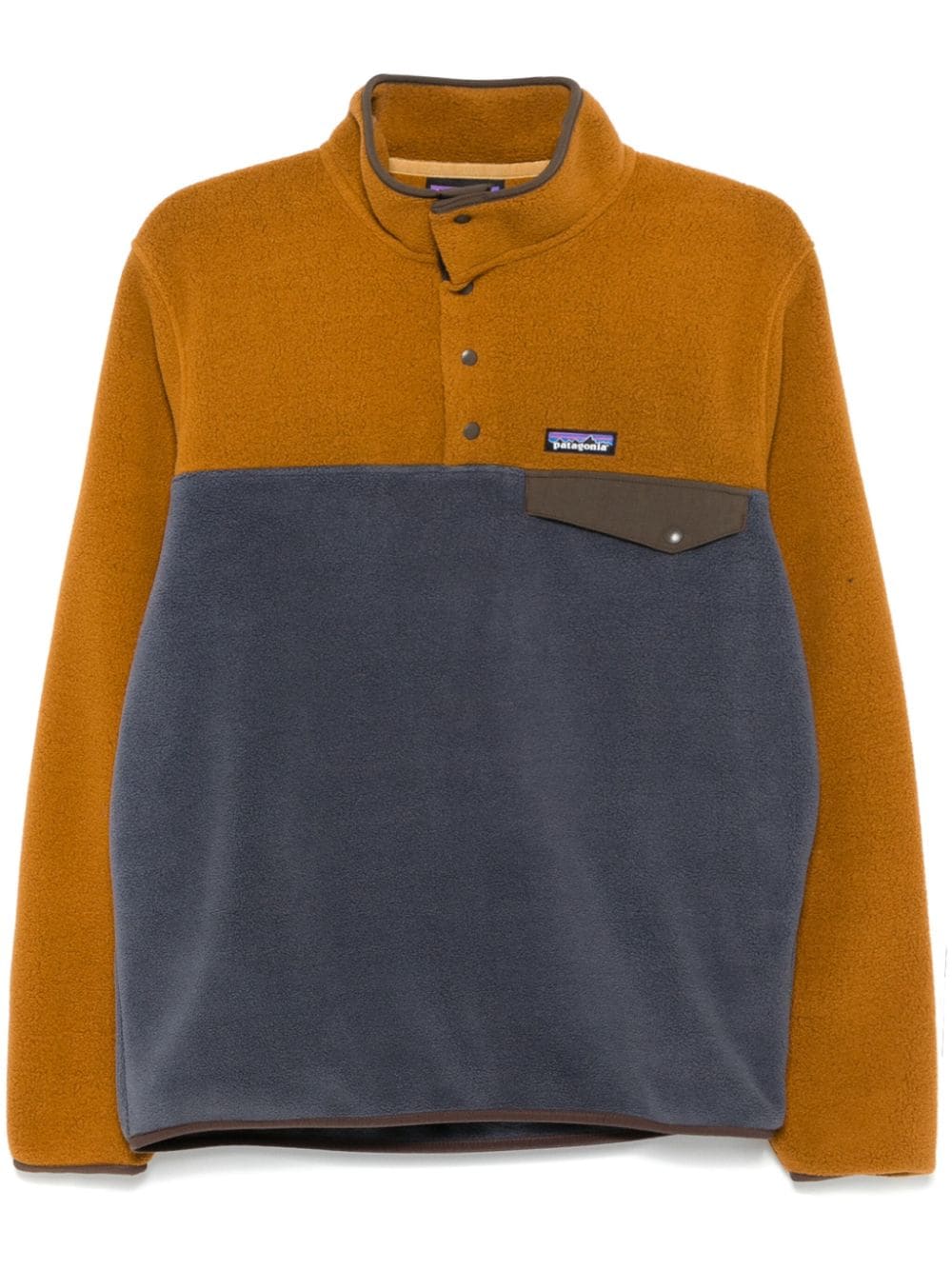 Shop Patagonia Synchilla Sweatshirt In Brown