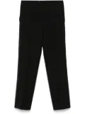 Jil Sander tapered cropped trousers - Black
