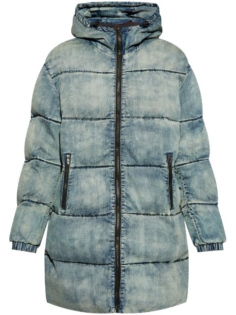 Diesel denim padded coat Men