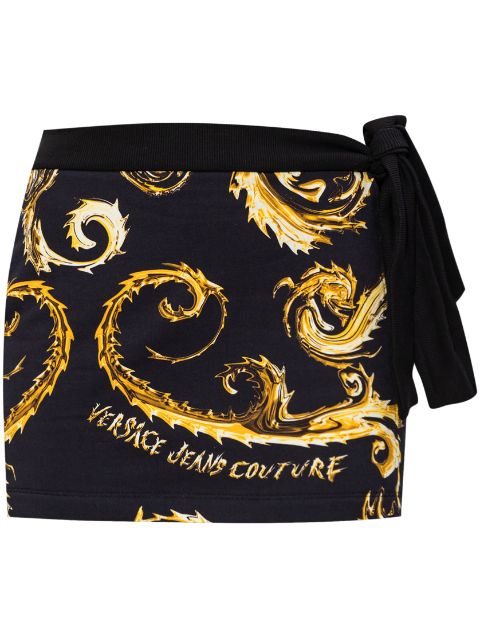 Versace Jeans Couture Barocco-print skirt