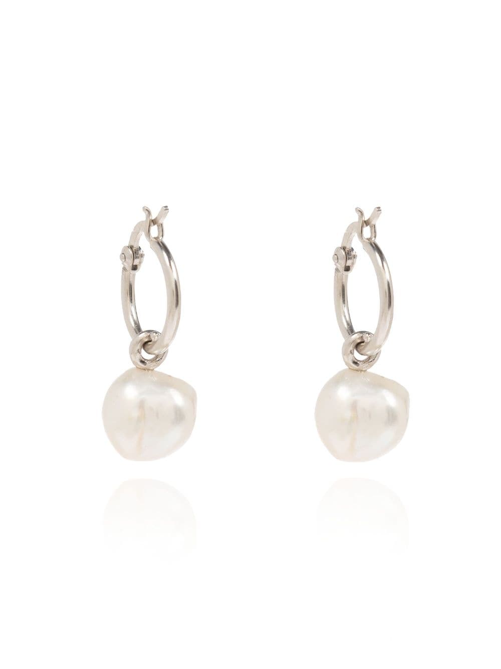 VIVIENNE WESTWOOD SILVER DROP EARRING 