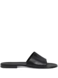 Giuseppe Zanotti Adrien leather slides - Black