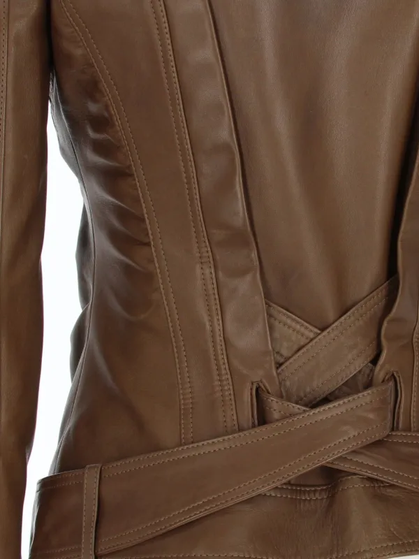 Gucci Pre-Owned 2000s Leather Jacket | Brown | FARFETCH
