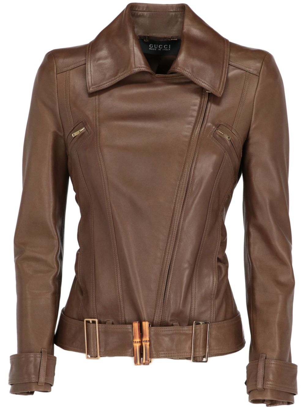 2000s leather jacket