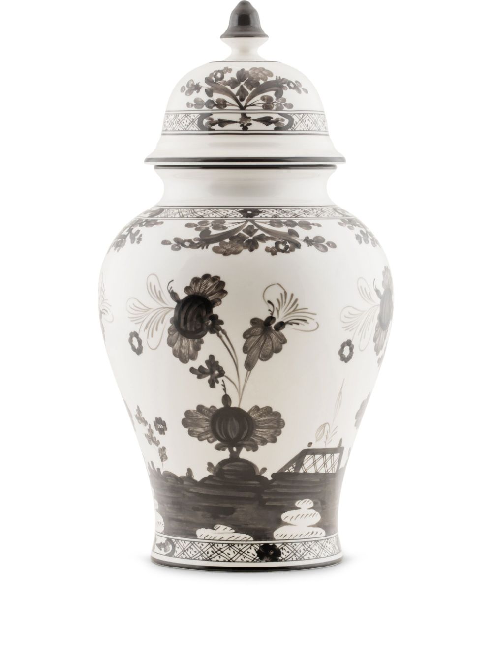 GINORI 1735 Potiche vase (31cm) - White