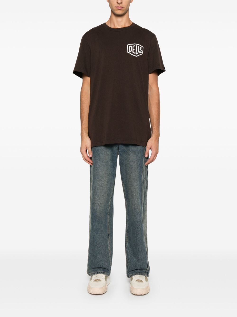 Deus Ex Machina Biarritz Address T-shirt - Brown