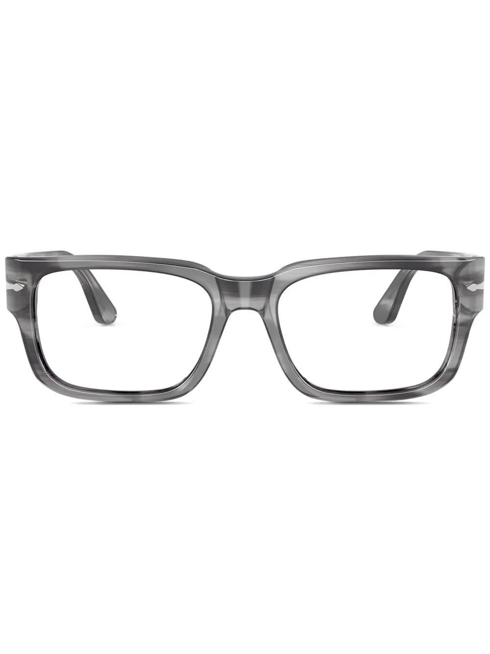Persol stripe detailing glasses | Grey | Image 1