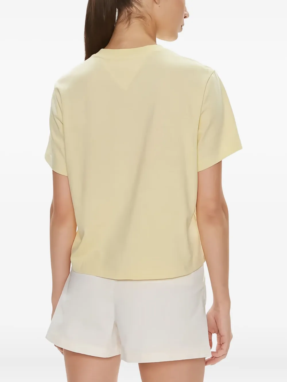 Tommy Jeans Logo T-shirt In Yellow