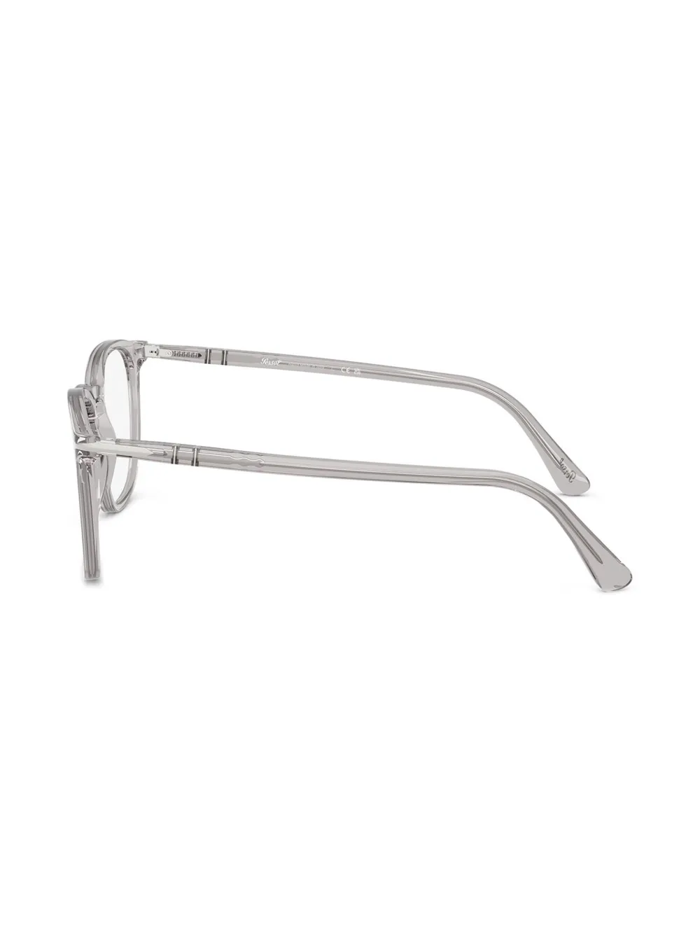 Persol Bril met vierkant montuur Grijs