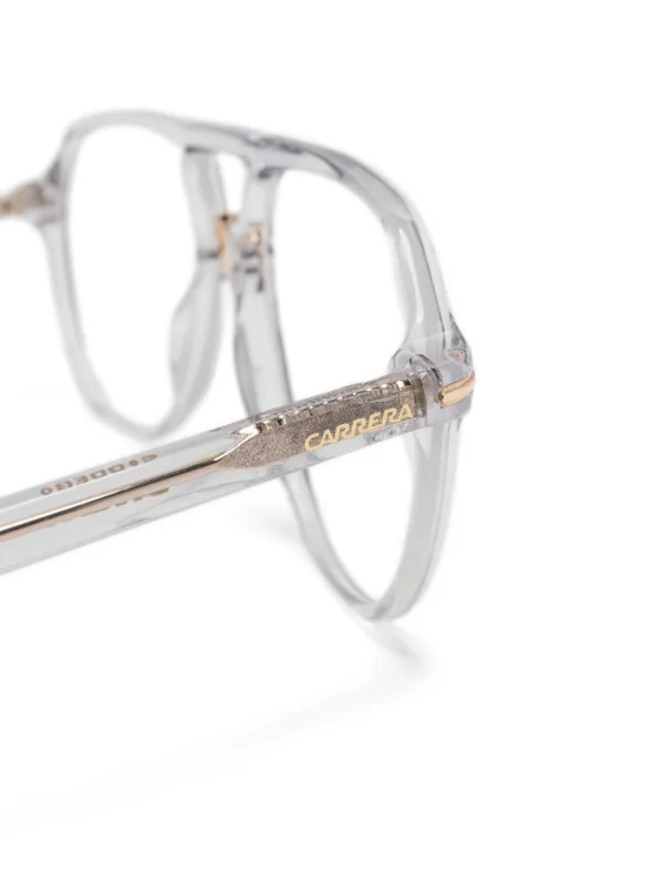 Carrera pilot-frame Glasses | White | FARFETCH JO