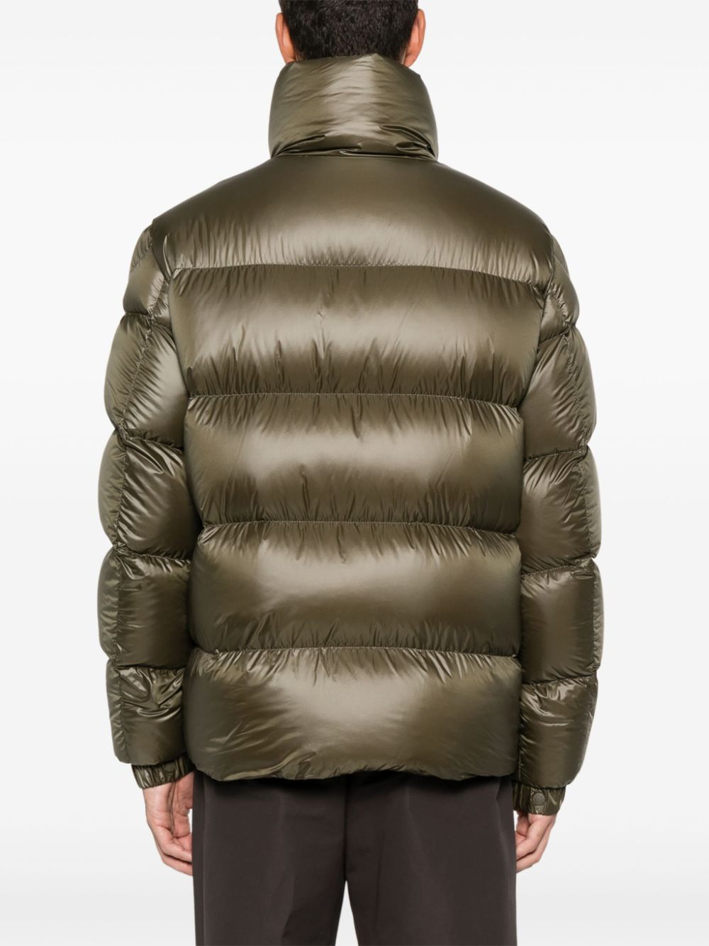 Shop Moncler Dervox Jacket In Green