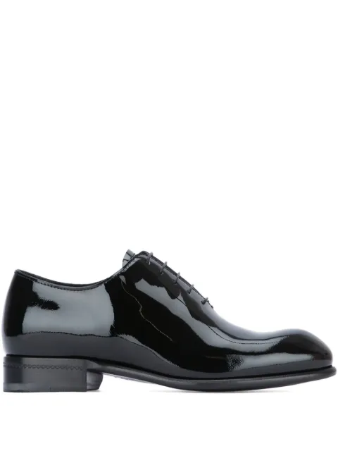 Zegna Vienna leather oxford shoes