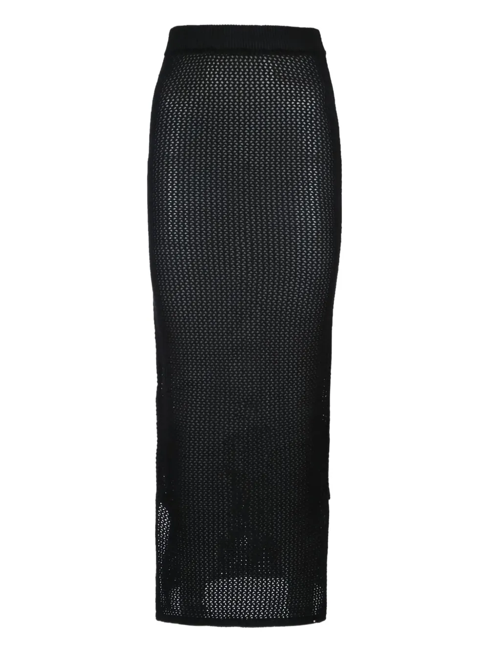 Tommy Jeans jupe Gonna en maille | noir | Image 1