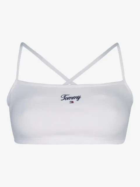 Tommy Jeans ribbed strap top