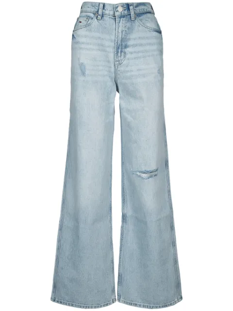 Tommy Jeans jeans anchos con efecto envejecido