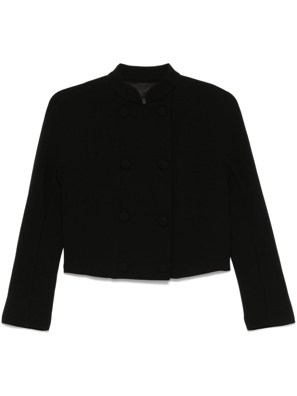 Emporio Armani cropped jacket - Black