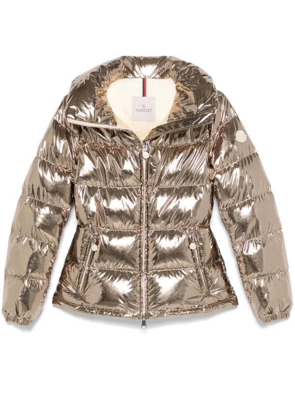 Moncler Douros Puffer Jacket Gold FARFETCH HK