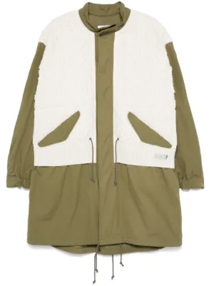 Undercover x Fragment コントラストカラー レインコート