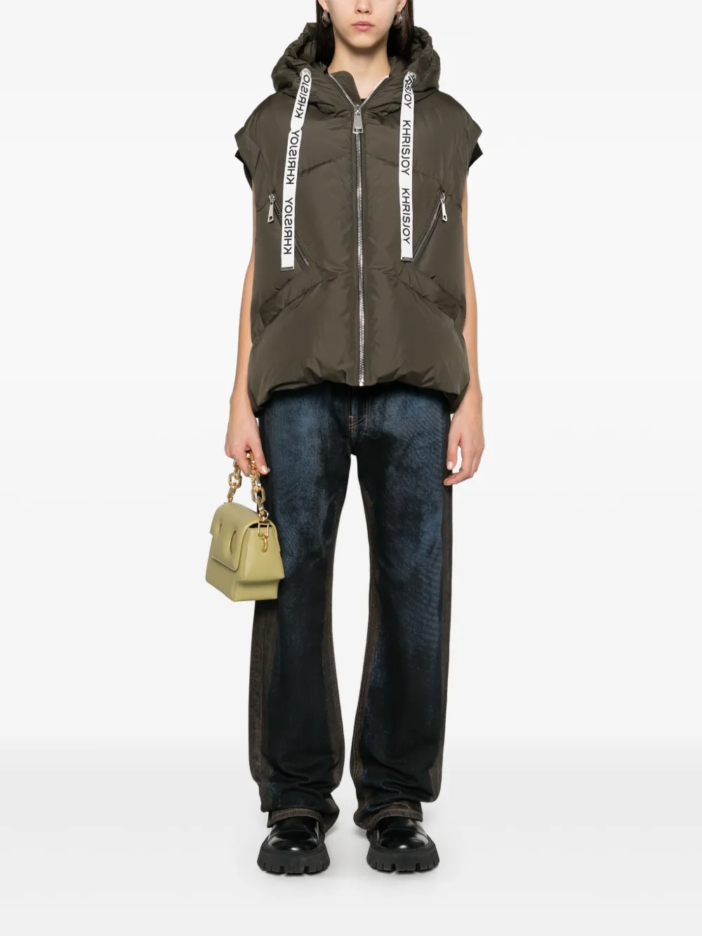 Khrisjoy Khris Iconic gilet - Groen