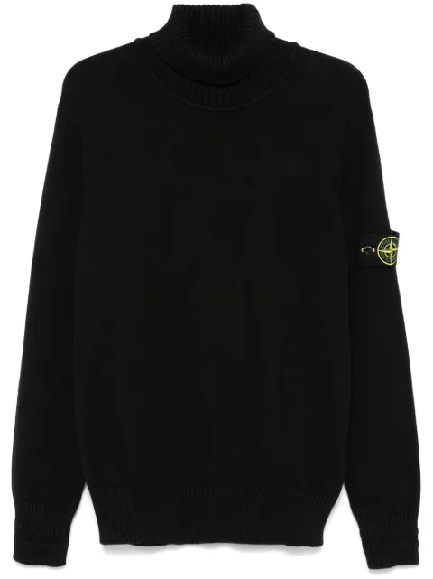 Stone Island suéter con distintivo Compass