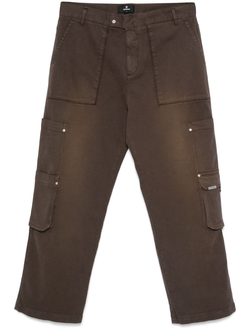 Shop Represent Workshop Trousers In Brown