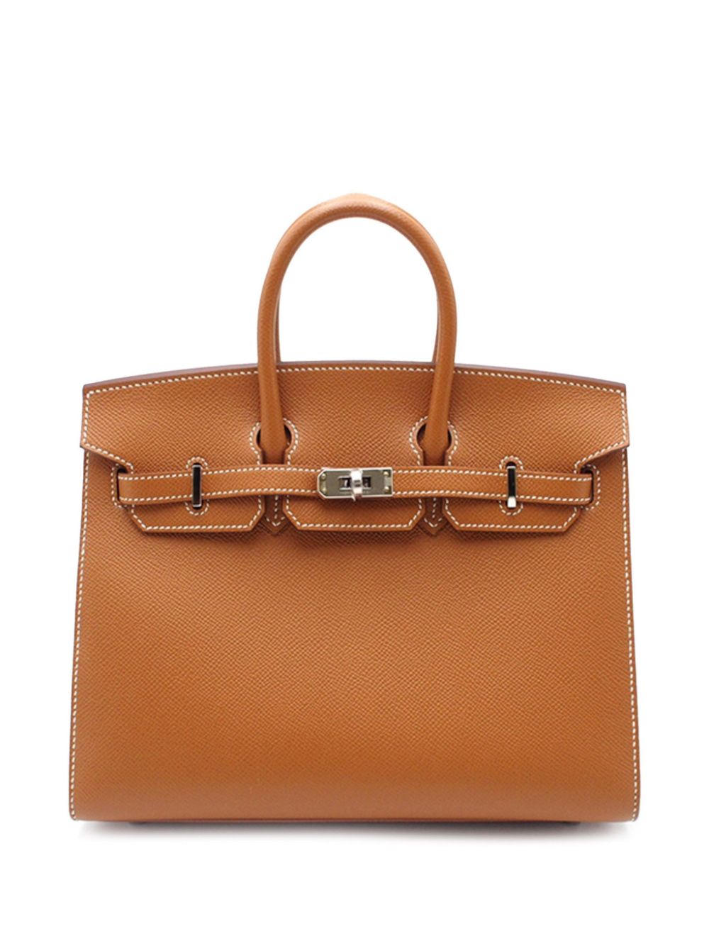 Hermes 2023 Epsom Birkin Retourne 25 handbag Women