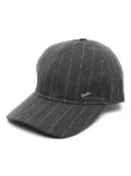 Borsalino pinstripe baseball cap - Grey