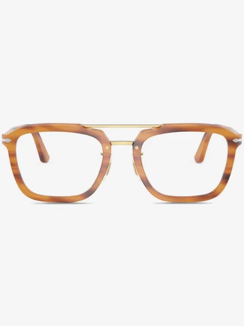 Persol lunettes de vue à monture pilote