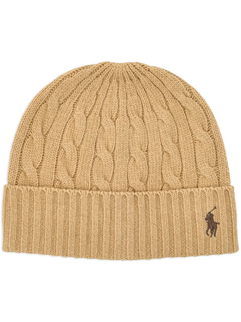 Polo Ralph Lauren Muts met logopatch Beige