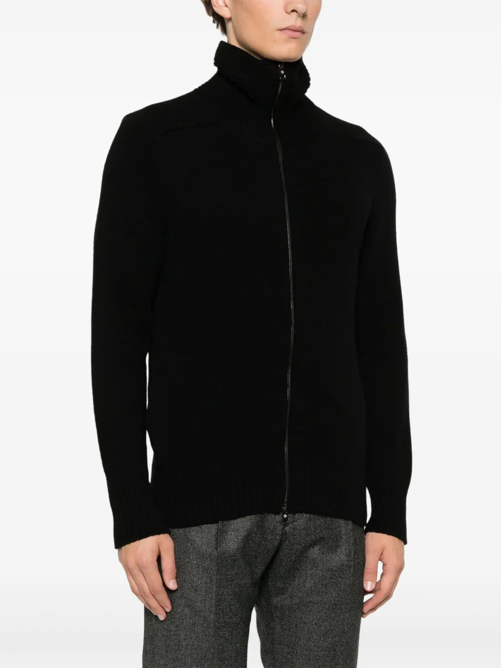 Tagliatore Kaleb vest Zwart